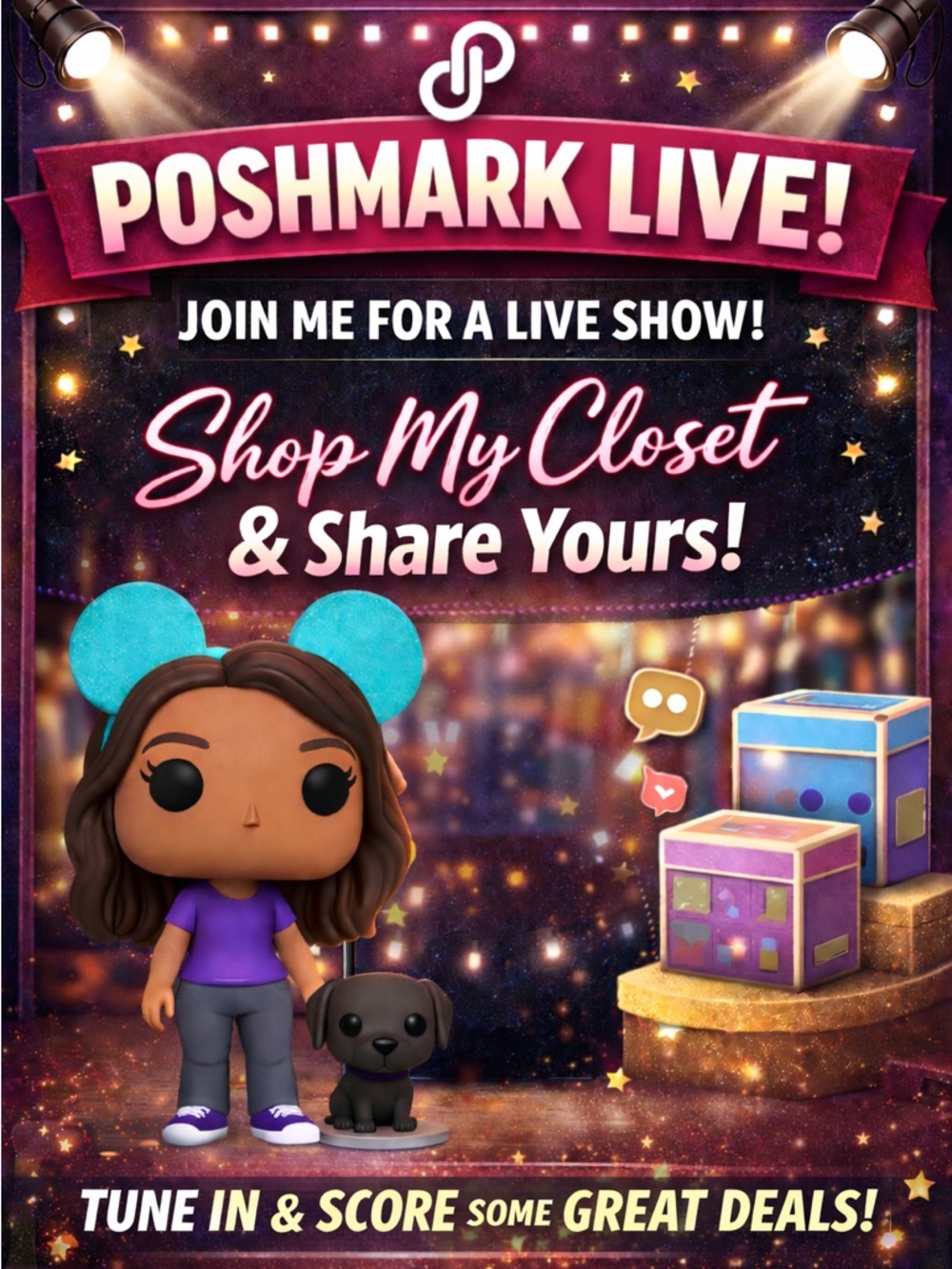 I’m Live! 💜🙋🏽‍♀️🫶🏽 Like this listing to be notified!